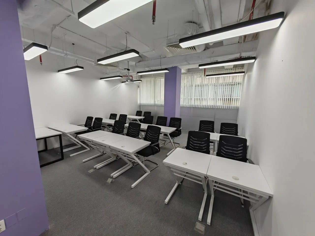 Our classroom in Abacus Tower